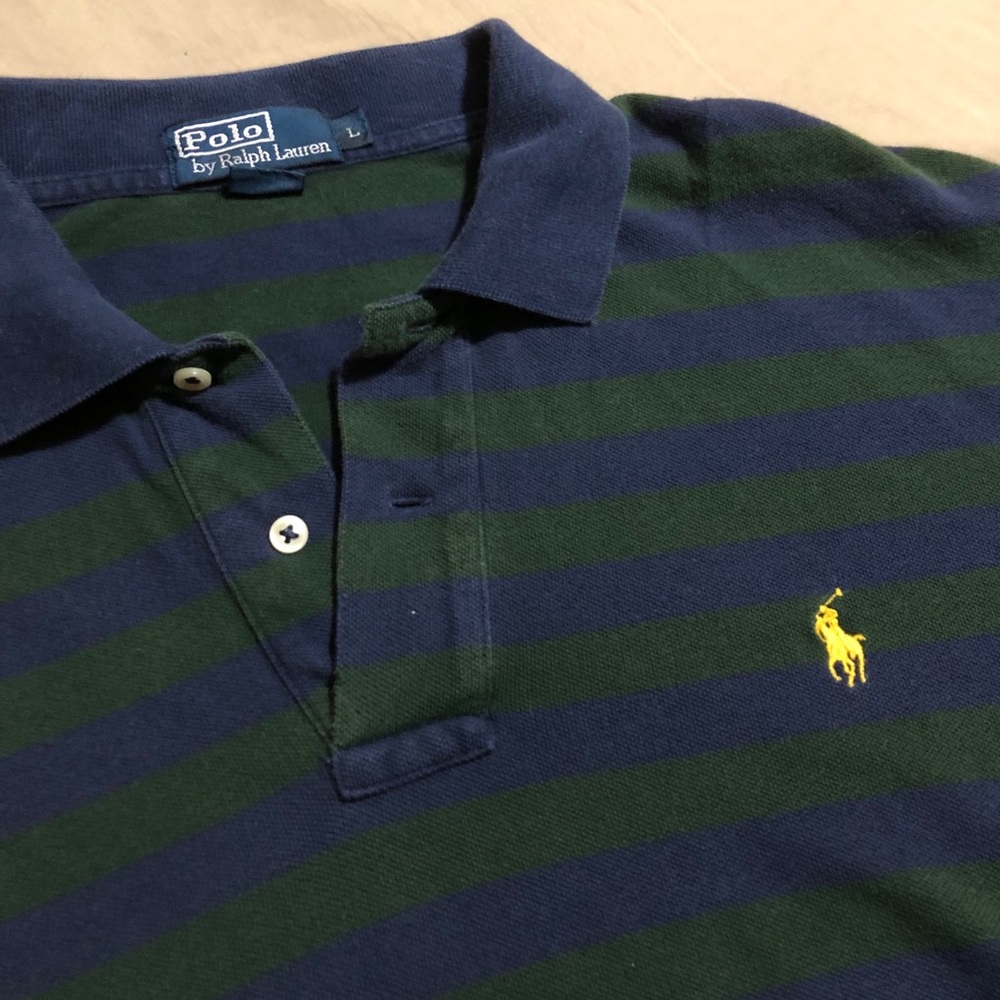 striped Polo Ralph Lauren collared shirt